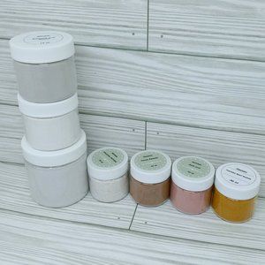 7x Organic+ Natural Clays and Powders For Soap Making + Candles + Infusions
